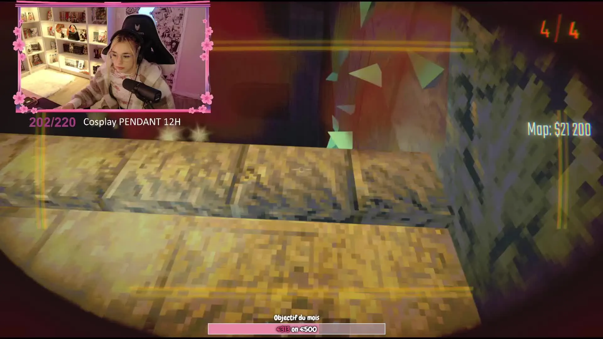 Extrait de R.E.P.O. pendant un live de Natsumi